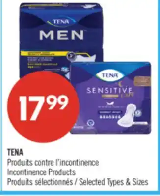 Pharmaprix TENA Incontinence Products offer