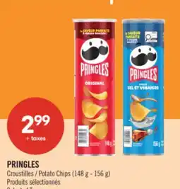 Pharmaprix PRINGLES Potato Chips offer