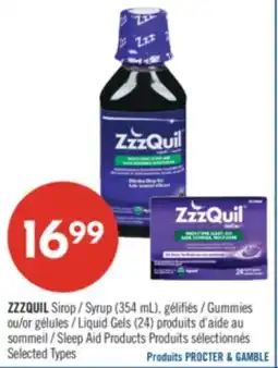 Pharmaprix ZZZQUIL Syrup (354 mL), Gummies or Liquid Gels (24) Sleep Aid Products offer