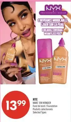 Pharmaprix NYX MAKE 'EM WONDER Foundation offer