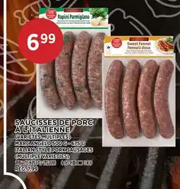 Kim Phat MARC ANGELO ITALIAN STYLE PORK SAUSAGES offer