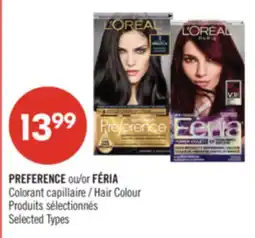 Pharmaprix PREFERENCE or FÉRIA Hair Colour offer