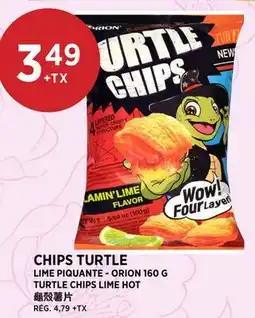 Kim Phat ORION TURTLE CHIPS LIME HOT offer