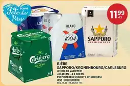Kim Phat PREMIUM BEER (VARIETY OF CHOICES) SAPPORO/KRONENBOURG/CARLSBURG offer