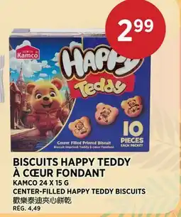 Kim Phat KAMCO CENTER-FILLED HAPPY TEDDY BISCUITS offer