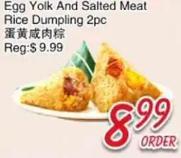 Foody Mart Egg Yolk And Salted Meat Rice Dumpling 2pc offer
