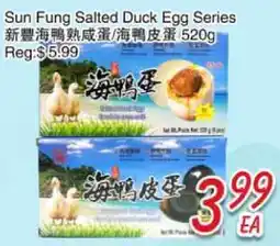Foody Mart Sun Fung Salted Duck Egg Series offer