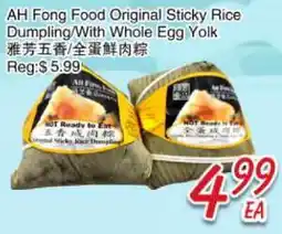 Foody Mart AH Fong Food Original Sticky Rice Dumpling/With Whole Egg Yolk offer