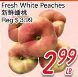 Foody Mart Fresh White Peaches offer