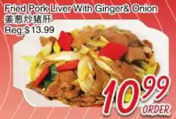Foody Mart Fried Pork Liver With Ginger& Onion offer