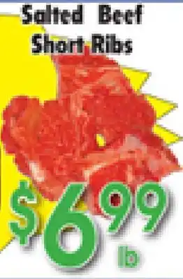 Danforth Food Market Salted Beef Short Ribs offer