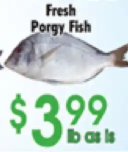 Danforth Food Market Fresh Porgy Fish offer