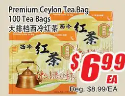 WinCo Food Mart Premium Ceylon Tea Bag offer