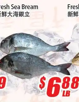 WinCo Food Mart Fresh Sea Bream offer