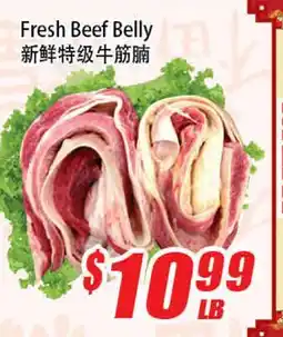 WinCo Food Mart Fresh Beef Belly offer