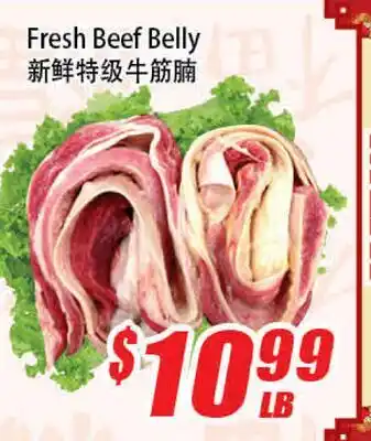 WinCo Food Mart Fresh Beef Belly offer