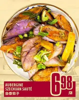 Marché Lian Tai AUBERGINE SZECHUAN SAUTÉ offer