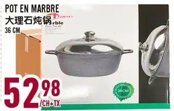Marché Lian Tai POT EN MARBRE offer