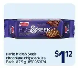 Walmart Parle Hide & Seek chocolate chip cookies offer