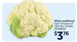 Walmart White Cauliflower offer