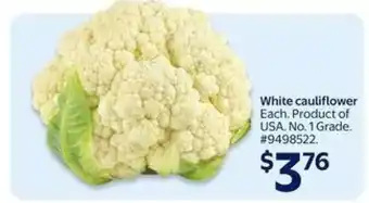Walmart White Cauliflower offer