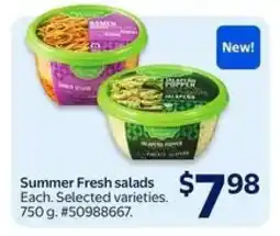 Walmart SUMMER FRESH SALADS offer