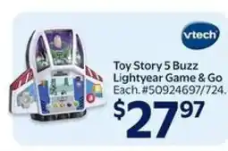 Walmart Toy Story 5 Buzz Lightyear Game & Go offer