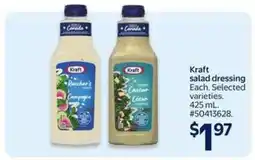 Walmart Kraft Salad Dressing offer
