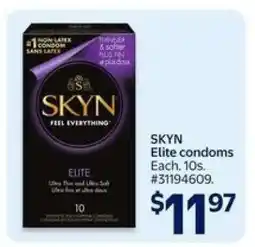 Walmart SKYN Elite condoms offer