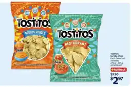 Walmart Tostitos Tortilla Chips offer