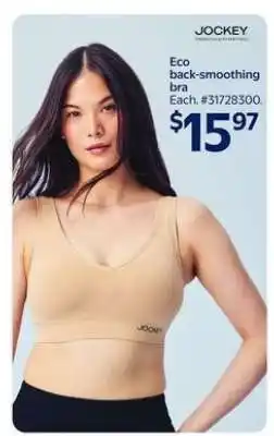 Walmart Eco back-smoothing bra offer