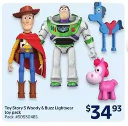 Walmart Toy Story 5 Woody & Buzz Lightyear toy pack offer