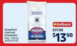Walmart Kingsford Charcoal Briquettes offer