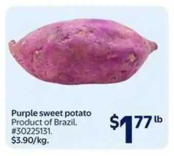 Walmart Purple Sweet Potato offer