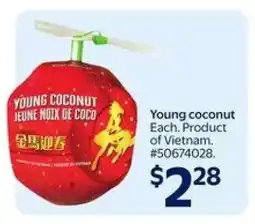 Walmart Young Coconut offer