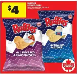 Real Canadian Superstore Ruffles Potato Chips offer