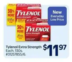 Walmart Tylenol Extra Strength offer