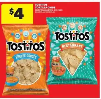 Real Canadian Superstore Tostitos Tortilla Chips offer