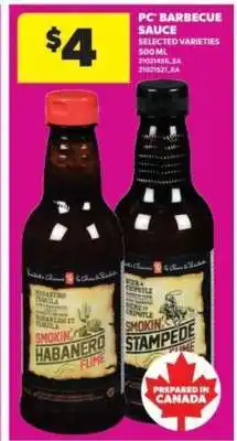 Real Canadian Superstore PC BARBECUE SAUCE offer