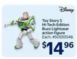 Walmart Toy Story 5 Hi-Tech Edition Buzz Lightyear action figure offer