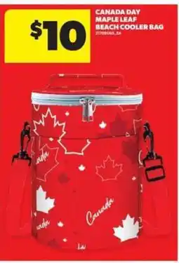 Real Canadian Superstore Canada Day Maple Leaf Beach Cooler Bag offer