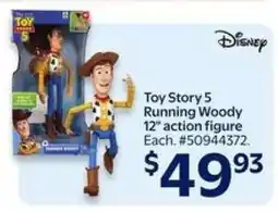 Walmart Toy Story 5 Running Woody 12 action figure offer