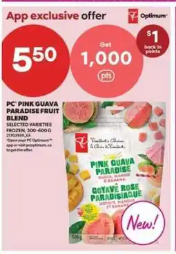 Real Canadian Superstore PC Pink Guava Paradise Fruit Blend offer