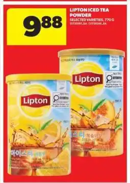 Real Canadian Superstore Lipton Iced Tea Powder offer