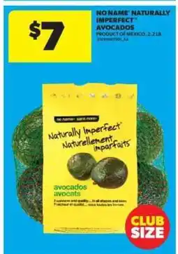 Real Canadian Superstore NO NAME NATURALLY IMPERFECT AVOCADOS offer