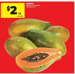 Real Canadian Superstore PAPAYA offer