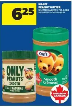Real Canadian Superstore Kraft Peanut Butter offer