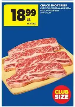 Real Canadian Superstore Chuck Short Ribs offer