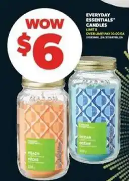 Real Canadian Superstore Everyday Essentials Candles offer