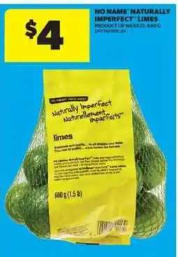 Real Canadian Superstore NO NAME NATURALLY IMPERFECT LIMES offer